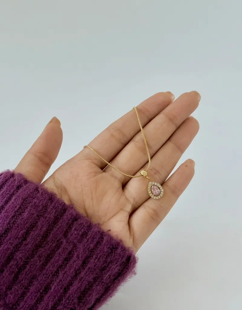 Pink Stone Drop