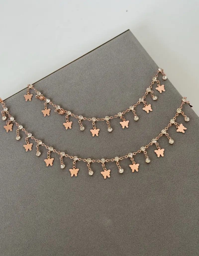 Rosegold Butterfly Hanging